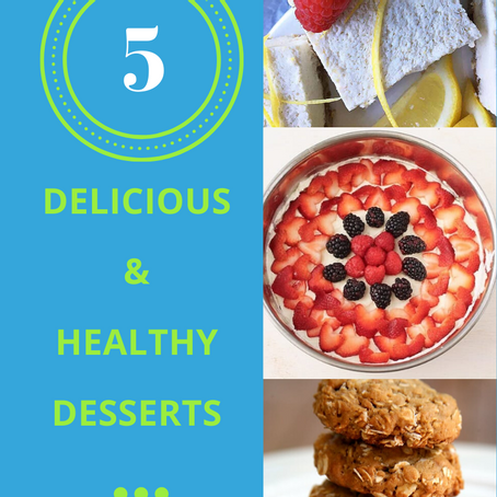5 Wonderfully Simple And Easy To Make  Desserts
