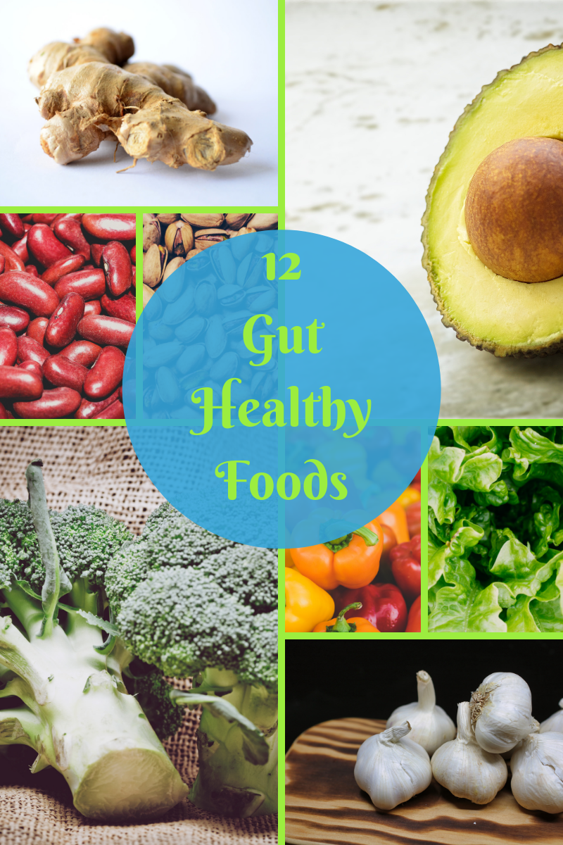 12 gut healthy foods